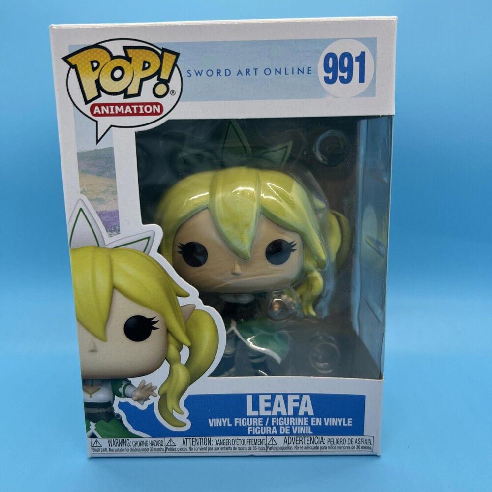 Funko Pop! Sword Art Online SAO Leafa Vinyl Anime‎ Figure #991 W/Protector!